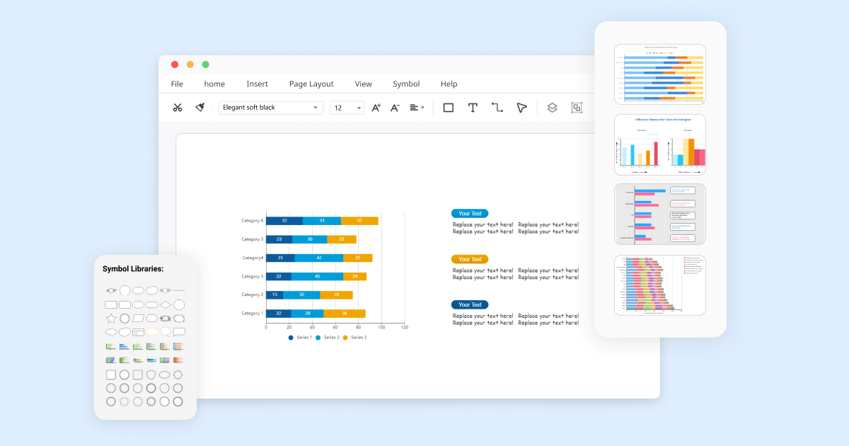 Free Online Bar Chart Maker | EdrawMax Online