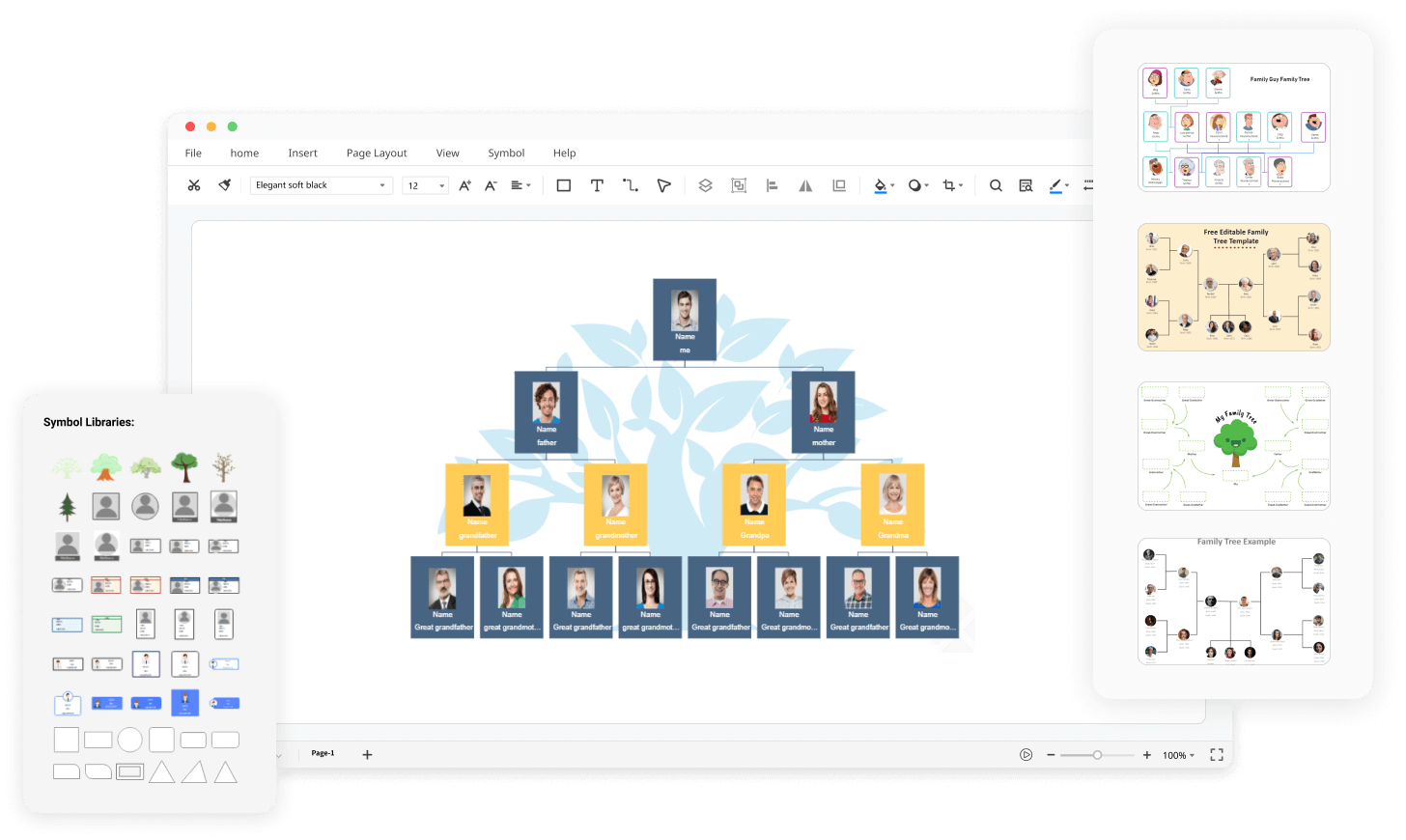 Family Tree Chart (Online Editor)