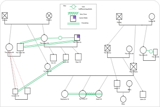 How to make a genogram in word