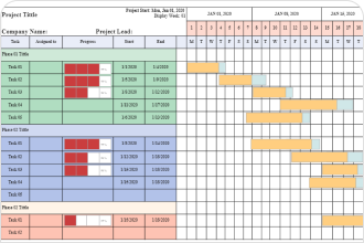 Simple Gantt Chart