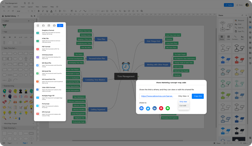 how to make mind map online