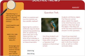 School Newsletter Template