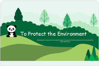 Environment Poster