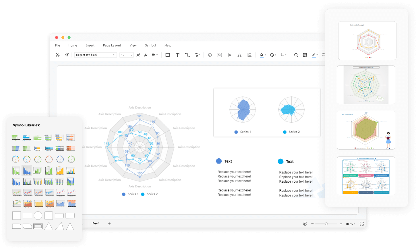 Radar Chart Creator. Make and save a Radar Chart online.