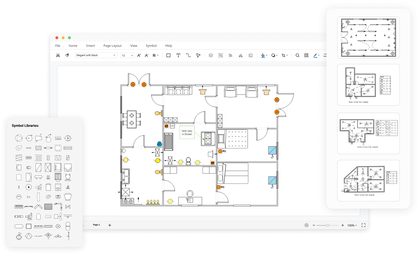 reflected ceiling plan software