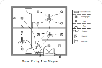 simple reflected ceiling plan