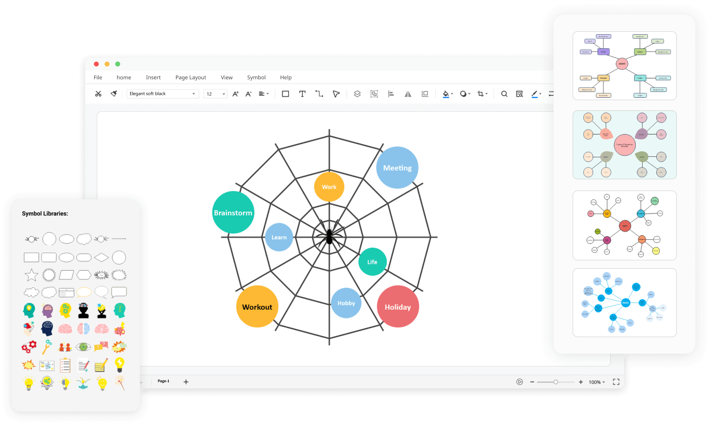 spider diagram software