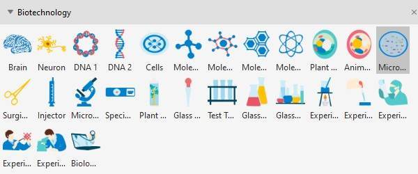 Biology Symbols and Meanings | EdrawMax Online