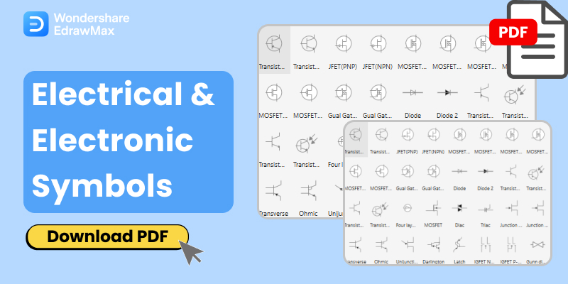 Electrical And Electronics Symbols And Meanings EdrawMax Online