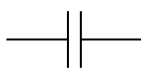 Electrical and Electronics Symbol - Capacitor