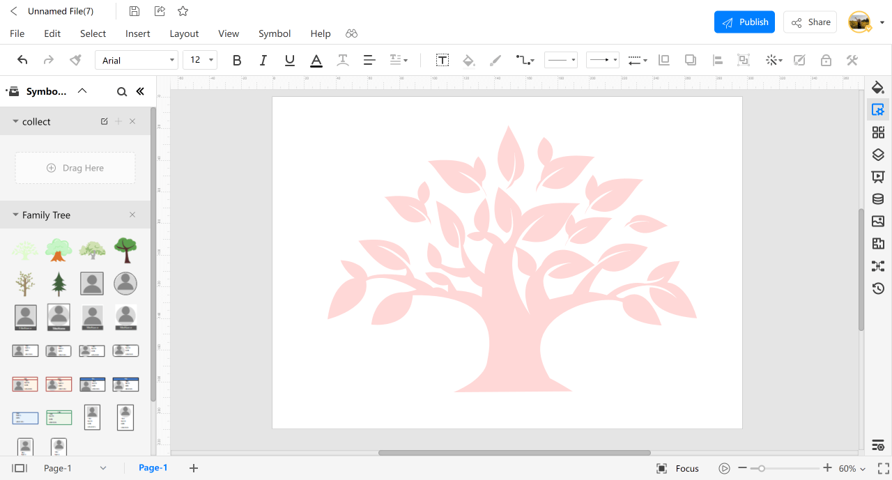 Créer un clipart d’arbre généalogique en ligne