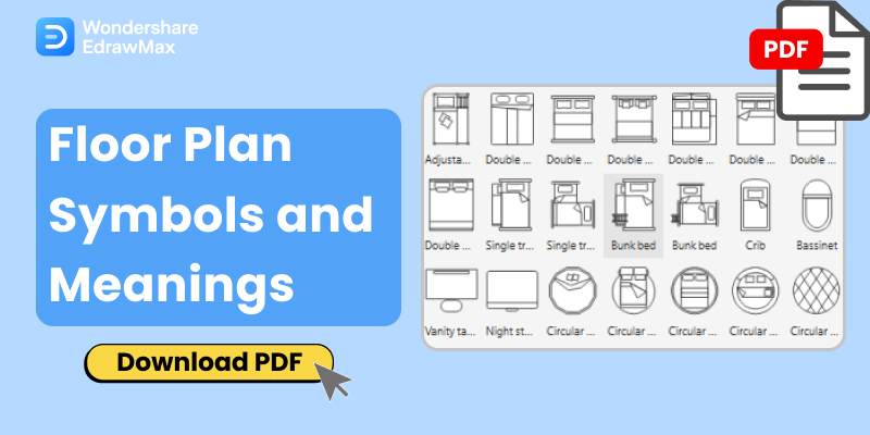 Floor Plan Symbols and Meanings | EdrawMax Online