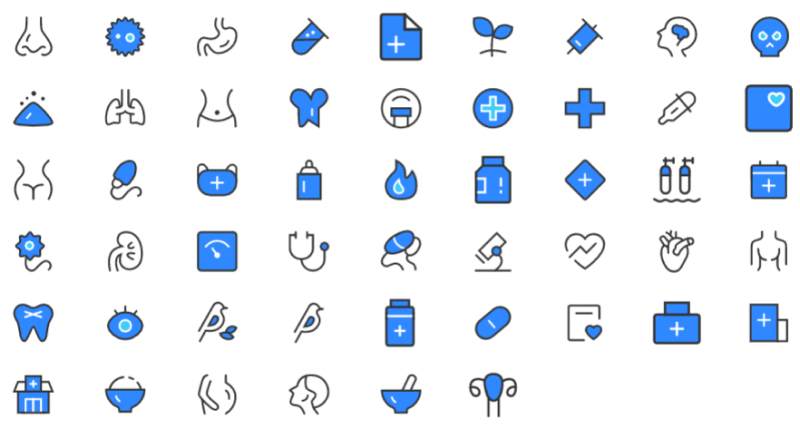 Medical Infographic Icons