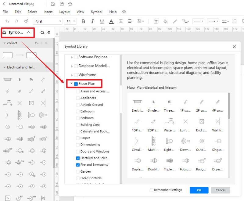 tips for using reflected ceiling plan symbols