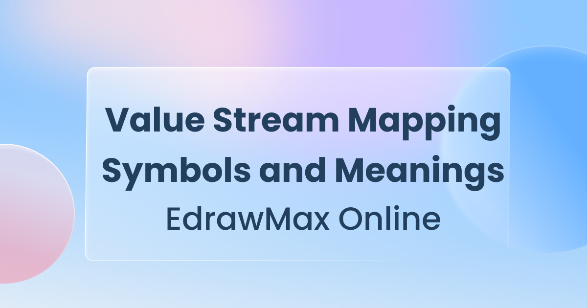 lean value stream mapping symbols