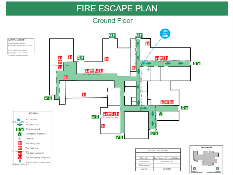 emergency exit plan